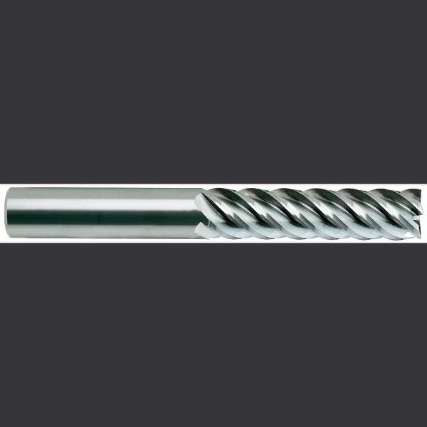 5 Flute Long Length 45 Deg Helix Tialn-Futura Coated Carbide, Yg-1 Tool Co, Mfr#: 58600TF